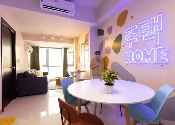 Korea In The Staycation With Pool, Gym And Hébergement de vacances *