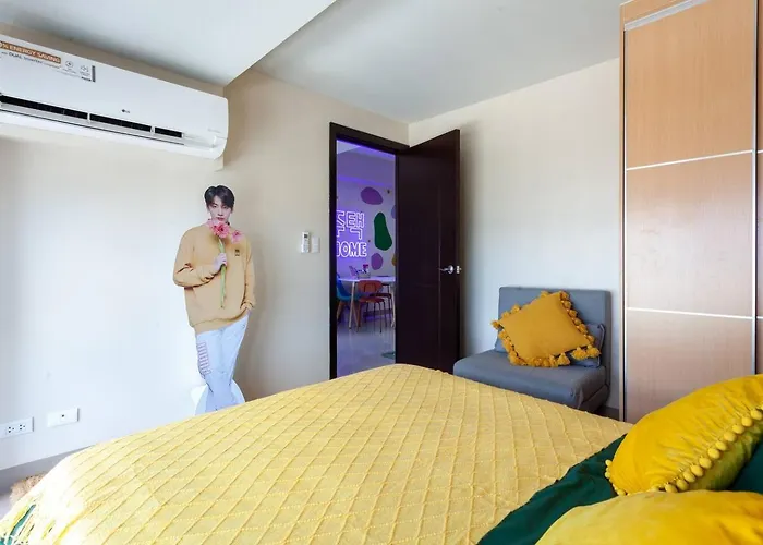 Hébergement de vacances Korea In The Staycation With Pool, Gym And