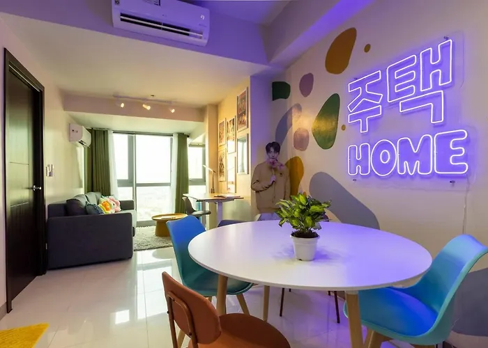 Korea In The Staycation With Pool, Gym And * Manille