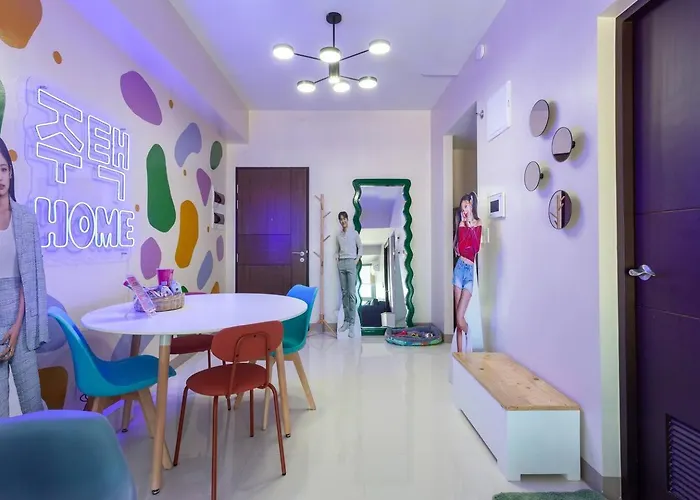 Korea In The Staycation With Pool, Gym And Manille